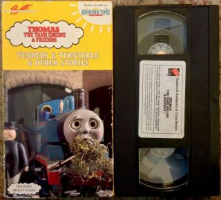 Rare “thomas The Tank Engine - Tenders & Turntables” Vhs Told By Ringo Starr
