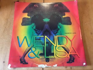 Rare 1990 Wendy & Lisa " Rainbow Lake " Vinyl 12 " Single Record (prince)