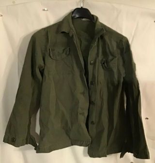 Rare Vietnam War Us Army Nursing Officer Women Jungle Jacket Military Clothes