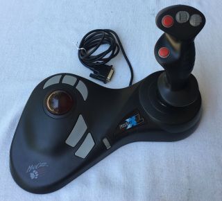 Vintage Mad Catz Panther Xl Trackball Mouse Joystick Rare Controller Retro