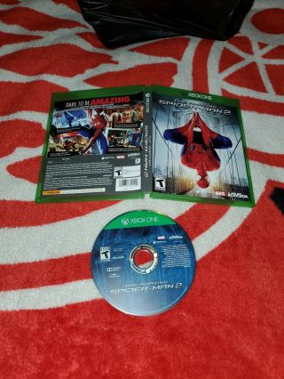 The Spider - Man 2 (microsoft Xbox One,  2014) Complete Cib Rare