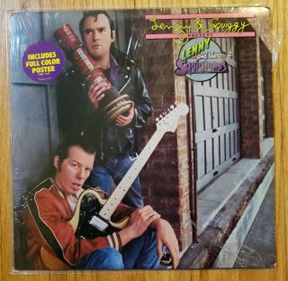 Lenny And Squiggy - Squigtones Vinyl Lp W/poster Shrink Spinal Tap Rare Nm -