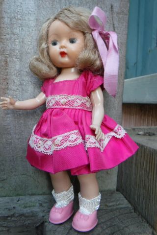 Vintage Honey Blonde Nancy Ann Muffie Doll Walker (debbies Little Sister)