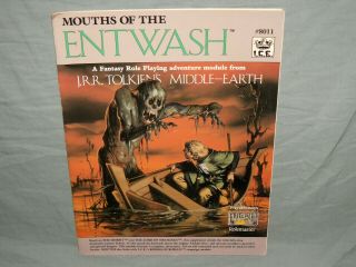 I.  C.  E.  Merp 1st Edition Adventure - Mouths Of The Entwash (rare And Vg, )