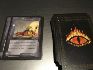 Meccg - Middle Earth Ccg - Ice - Lidless Eye Rare - Binding Ring