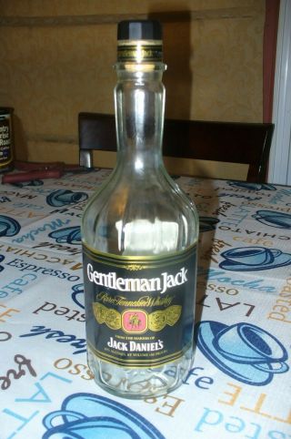 Empty Jack Daniel 