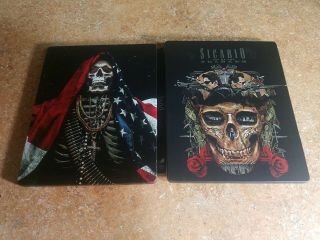 Sicario Day Of The Soldado Best Buy Exclusive Steelbook (blu - Ray,  4k Uhd) Rare