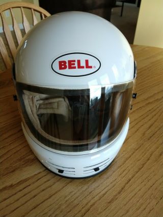 Vintage Bell M2 Helmet Full Face Size 7 - 1/4 Sa90 Rated