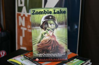 Zombie Lake Beta Not Vhs Big Box Horror Slasher Rare Oop Wizard Video Cult 1985