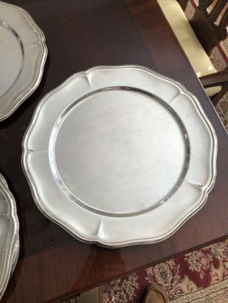 Sheffield Silver Plate Chargers
