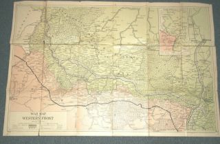 A Rare WW2 War Map Of The Western Front - alexandra gross - 1930s from raf owner 2