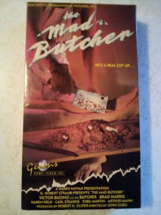 The Mad Butcher Vhs 80 
