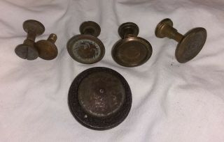 Antique Disston Warranted Superior Eagle Hand Saw Parts Nuts Bolts