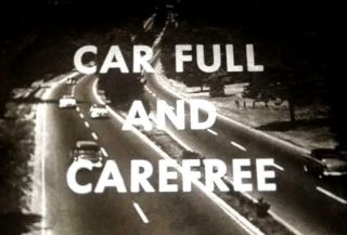 16mm Film: Car Full And Carefree - Lost 1957 Old School Lesson - Rare