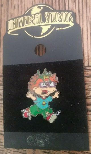 Universal Studios Theme Park The Rugrats Chuckie Collectible Pin Vintage Rare