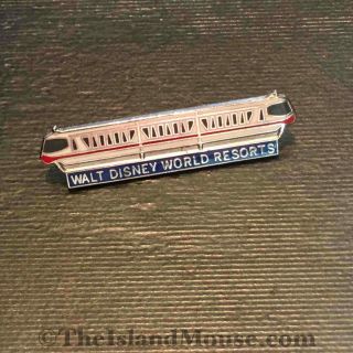 Rare Vintage Walt Disney World Resorts Monorail Pre - Millennium Pin (uk:1020)