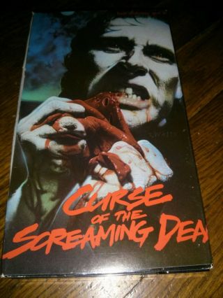 Curse Of The Screaming Dead Horror Vhs Mogul Video Gore Rare