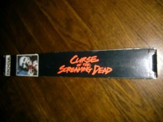 Curse Of The Screaming Dead Horror VHS Mogul Video Gore Rare 3