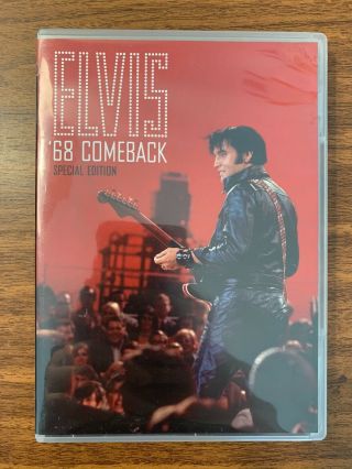 Elvis - 68 Comeback Special (dvd,  Special Edition) Rare Out Of Print