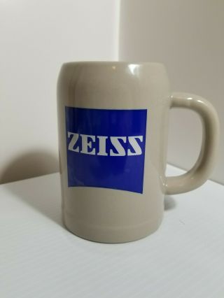 Rare Zeiss Optics Beer/ Coffee Mug Double Side