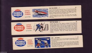 Rare 1964 Fleer Dubble Bubble Little Sports Stories Miss Supertest 31 Bob Haywa