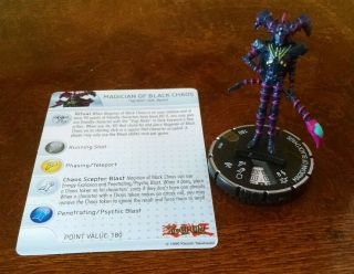 Magician Of Black Chaos 017 Sr Yu - Gi - Oh Series 2 Heroclix With Card Rare