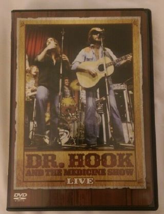 Dr.  Hook And The Medicine Show Live Dvd Out Of Print Rare Music Concert Oop