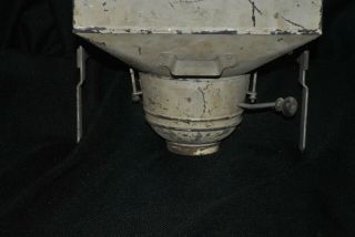 Vintage Antique Hoosier Cabinet Flour Bin With Sifter Hardware Bracket 2