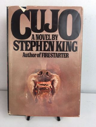 Rare Cujo - Stephen King First Edition Viking Press 1981 Hc Book