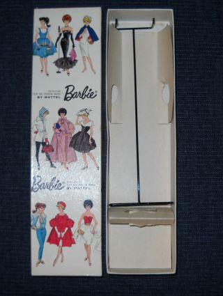 Vintage Redhead Bubble Cut Barbie Box W/original Stand