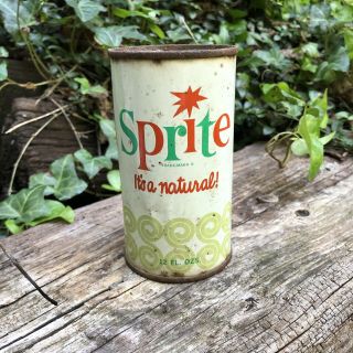 Vintage Rare Sprite 1960’s Antique Soda Can