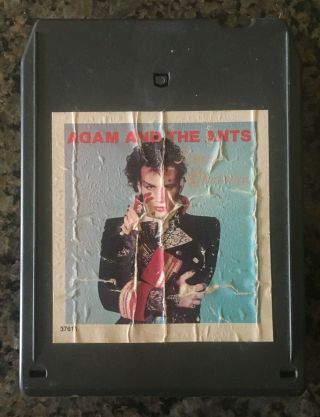 Adam And The Ants 8 Track Tape Prince Charming Rare Rare Rare Wave Punk 1981