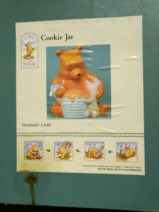 Cookie Jar Winnie The Pooh Piglet Disney Treasure Craft Classic Rare Collectible