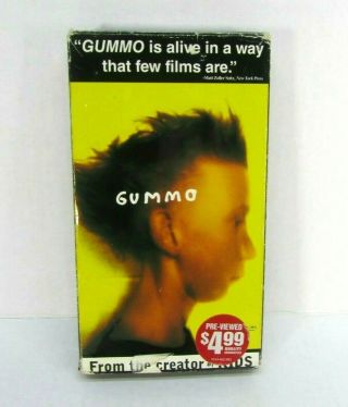 Gummo (vhs,  1998) Rare Cult Classic Previous Blockbuster Video Rental