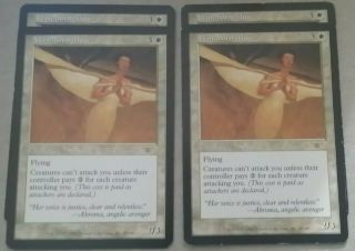 Mtg Magic The Gathering Card X4: Legions: Windborn Muse Lp/vg