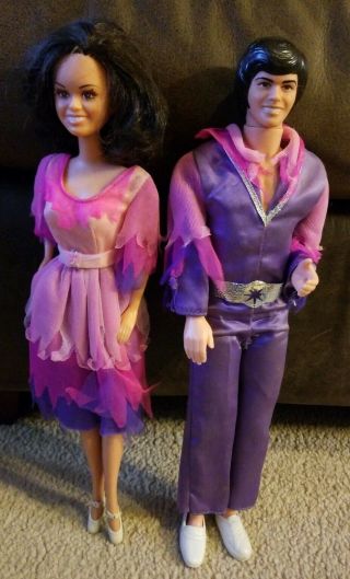 1968 Donny And Marie Osmond Vintage Barbie Dolls