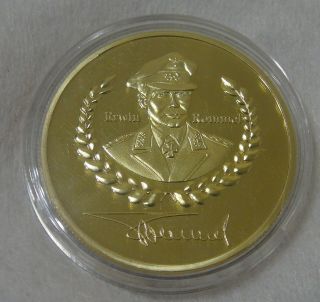 Third Reich coin Erwin Rommel Wehrmacht 1944 souvenir coin 2