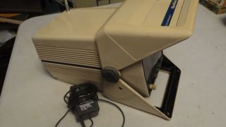 Vintage Quasar B&w Portable Am/fm/tv Model Xp1478h Rare Parts Repair