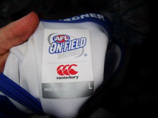 Rare Canterbury North Melbourne Kangaroos AFL football Shirt - Size mens large 2