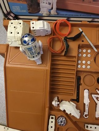 Star Wars Vintage 1977 Droid Factory Complete W/ Box RARE Stickers R2 - D2 2