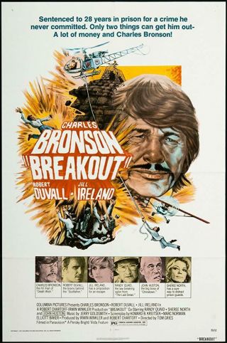 Rare 16mm Feature: Breakout (charles Bronson / Robert Duvall)