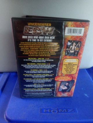ECW / WWE - Extreme Evolution (DVD,  2000) Authentic US Release RARE Out of Print 3