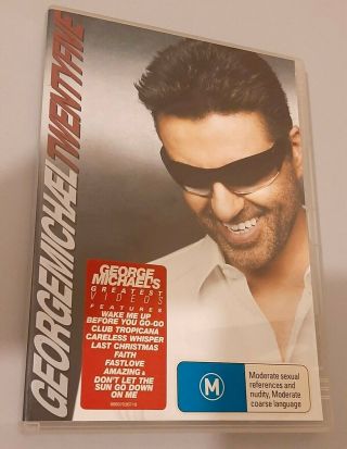 George Michael Twenty Five Dvd Very Rare Australian Edition Wham Andrew Ridgeley