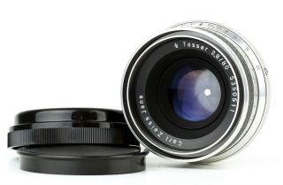 CARL ZEISS JENA lens TESSAR 2.  8/80 80mm F/2.  8 P6 Pentacon Six P - SIX RARE 2