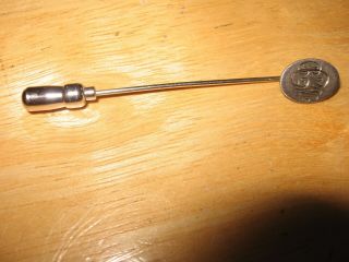 Tiffany & Co Stick Pin Antique Sterling Silver Marked " Tiffany & Co "