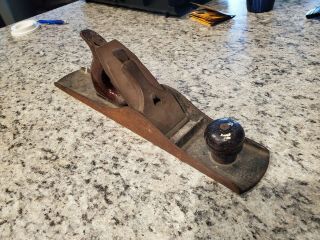 BAILEY NO 6 Antique Hand Plane 18 inch long corrugated base 2