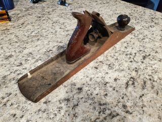 BAILEY NO 6 Antique Hand Plane 18 inch long corrugated base 3