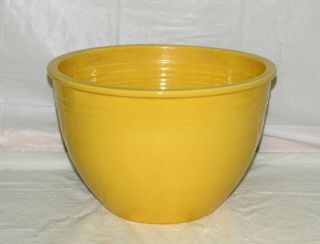 Rare 7 Huge Vintage Fiesta Yellow Mixing Bowl - 11 1/8 "