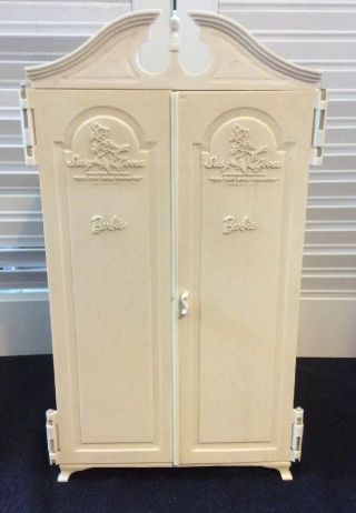 Vintage Barbie Suzy Goose Wardrobe With Hangers