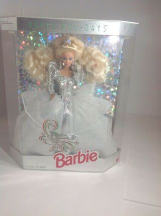 1992 Happy Holidays Barbie Doll; Special Edition; 1429
